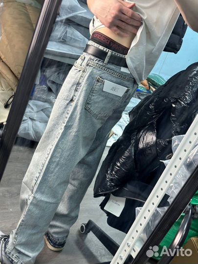 Джинсы zara frared jeans