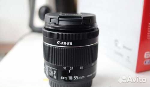 Объектив Canon EFS 18-55 IS STM (новый)