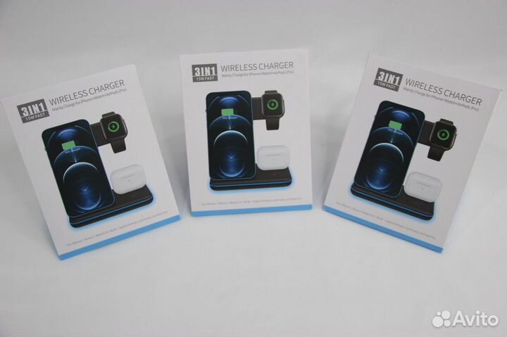 Беспроводное зарядное устройство для iPhone, Andro