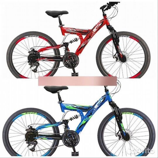 Подростковый двухподвес stels 24 focus md