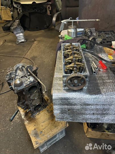 Двигатель renault logan 1.6 8 клапанов k7m