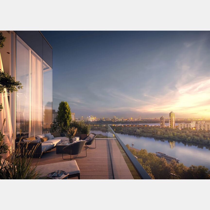 3-к. квартира, 95,5 м², 6/13 эт.