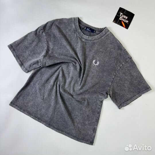 Футболка мужская fred perry оверсайз