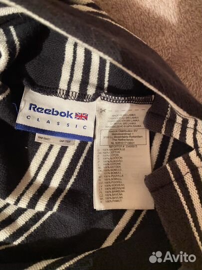 Поло reebok