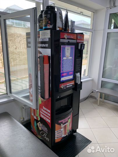 Вендинговый автомат протеиновых напитков iSportBar