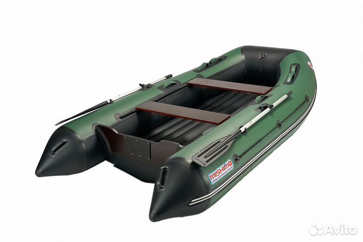 Лодка мишимо lite 350 Зеленая