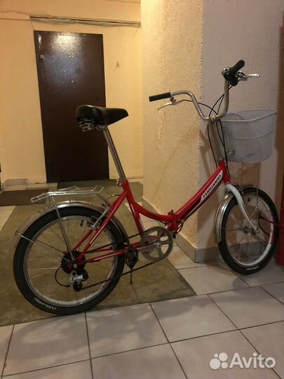 Велосипед forward с корзиной 24