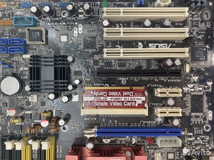 Материнская плата Asus P5Nd2-Sli на Lga775