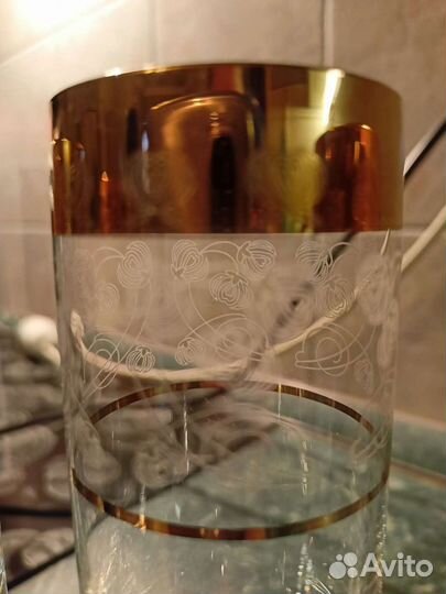 Бокалы Богемия Чехословакия