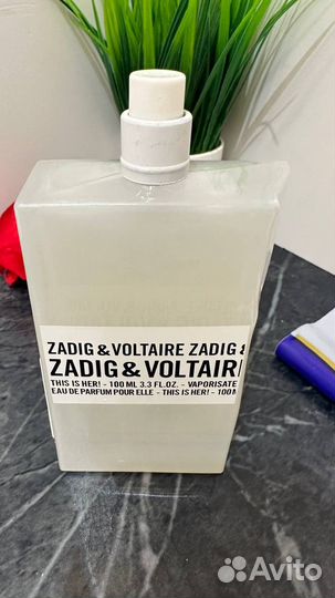 Zadig Voltaire this is her 98мл с витрины