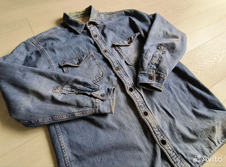 Levi's denim faded overshirt