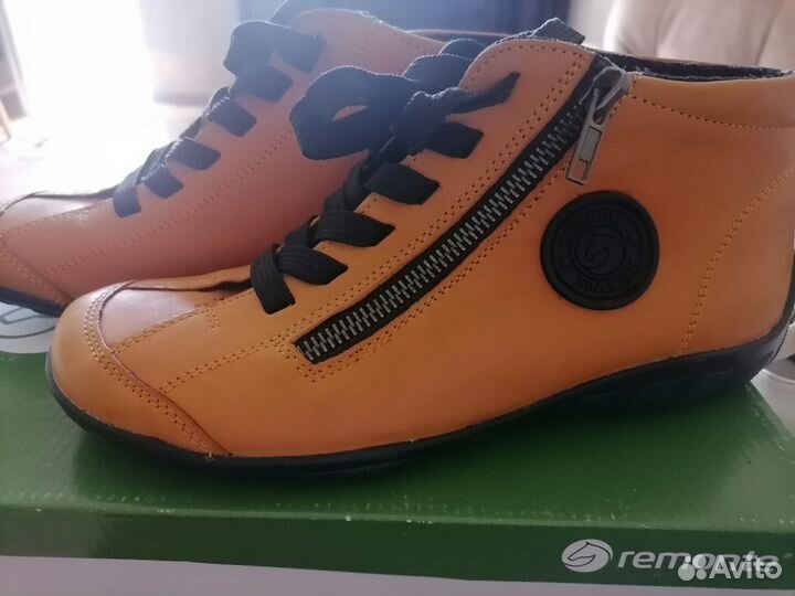 Ботинки женские 36 размер новые. Кожа