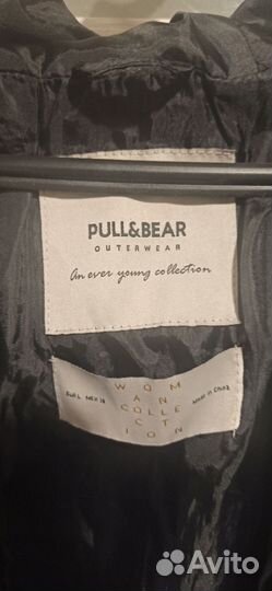 Куртка парка женская pull bear