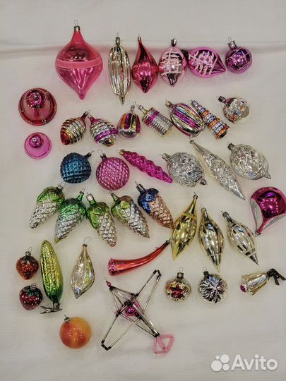 Елочные игрушки СССР