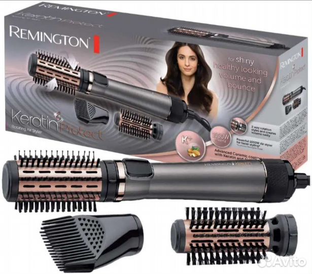 Фен щетка remington