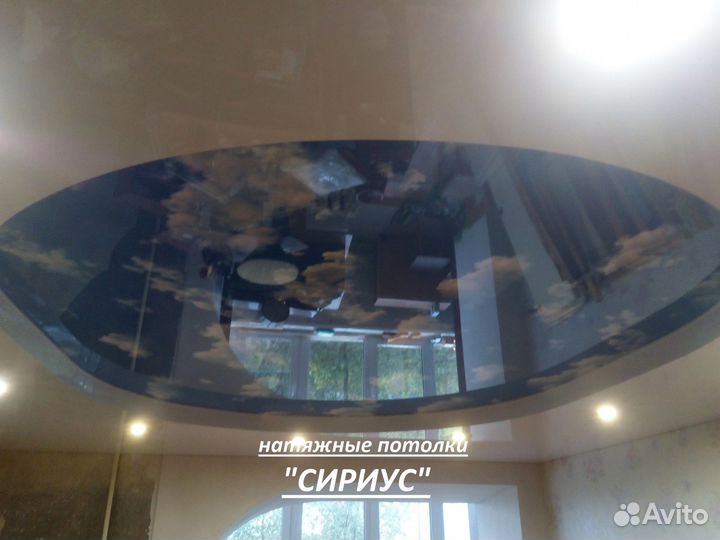 Натяжные потолки 