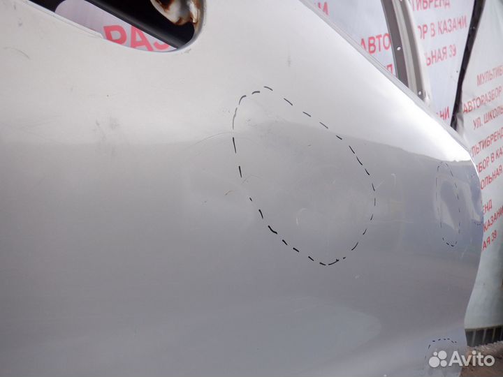 Дверь задняя правая Шевроле Ланос Сенс Шанс