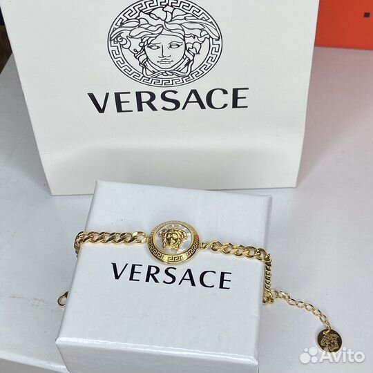 Браслет versace перламутр