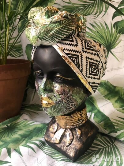 Декоративное кашпо «Африканка»