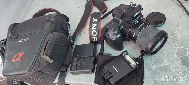 Фотоаппарат sony a300 + Вспышка 4gb (Комплект)