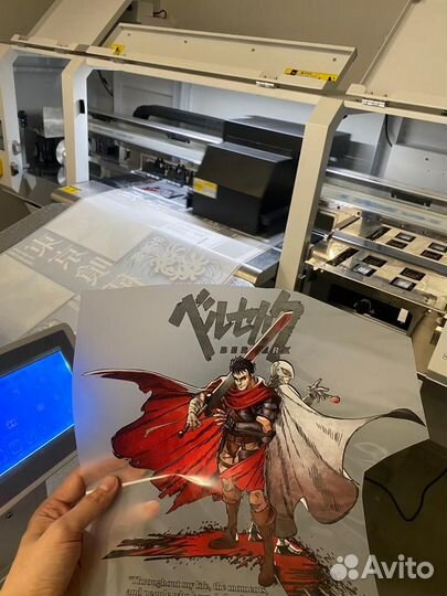 Печать на футболках / ткани. DTF Печать 60 см