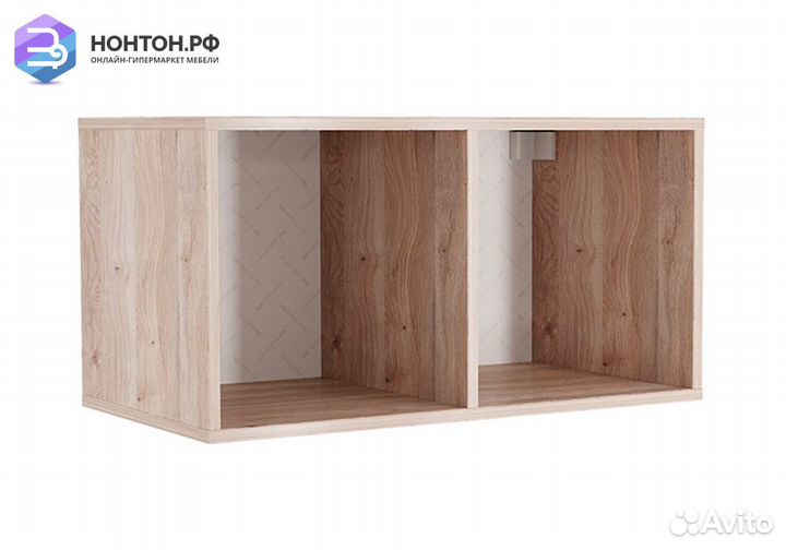 Полка навесная 43 дуб мария