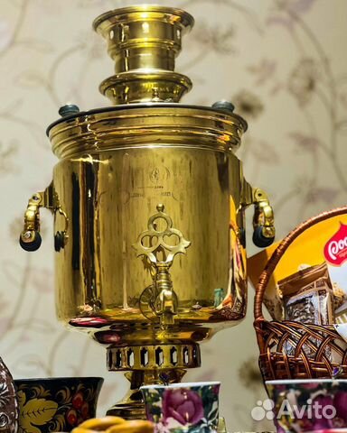 Самовар царский на дровах