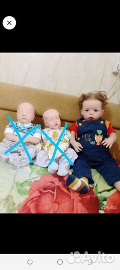 3 куклы Реборн продажа