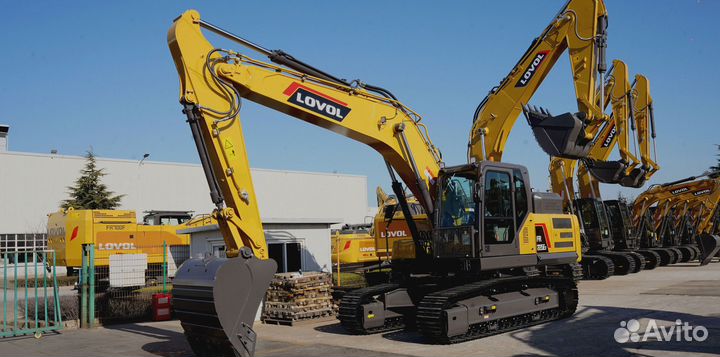 Гусеничный экскаватор Lovol FR225E2, 2024