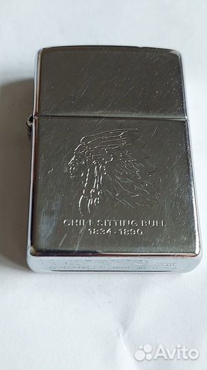 Зажигалка бензиновая zippo бу