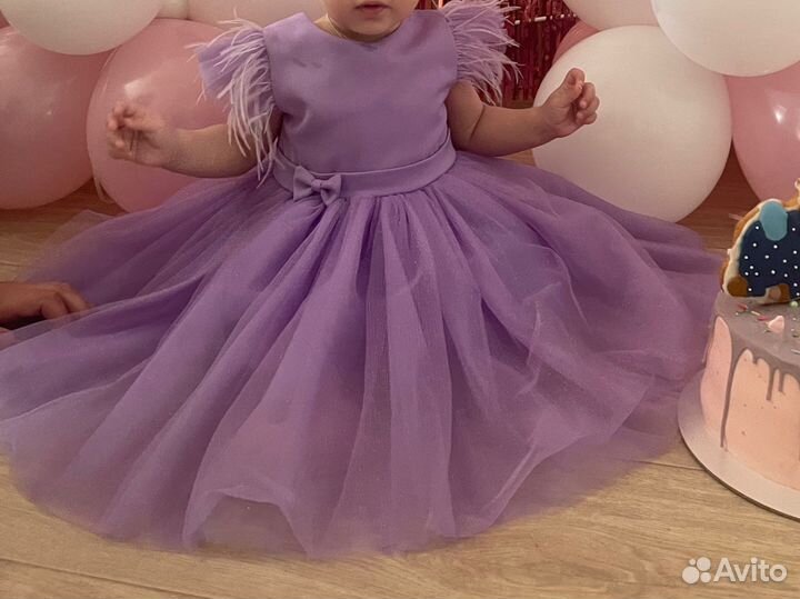 Платье для девочки 86