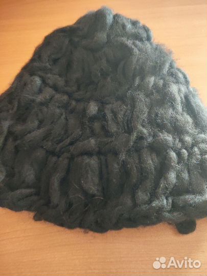 Новая вязанная шапка мужская