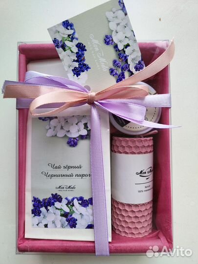 Подарочный набор чай и мед