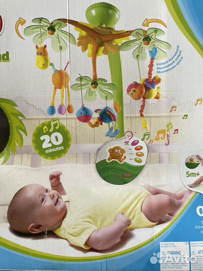 Карусель на кроватку музыкальная