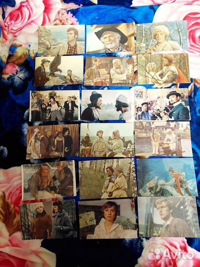 Коллекция открыток артисты