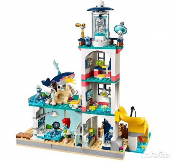 Конструктор Спасательный центр на маяке / Френдс 6