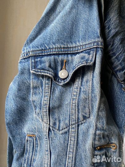 Джинсовая куртка levis женская s