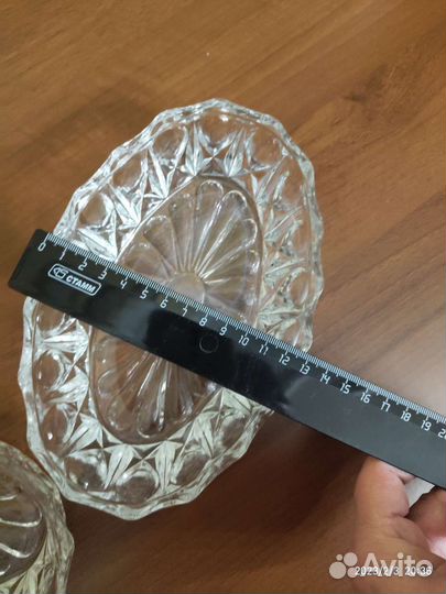 Хрустальные вазочки СССР