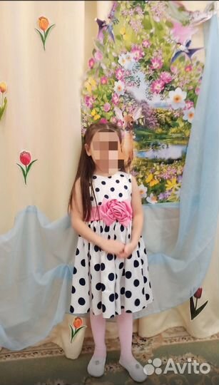 Платье для девочки 110-116
