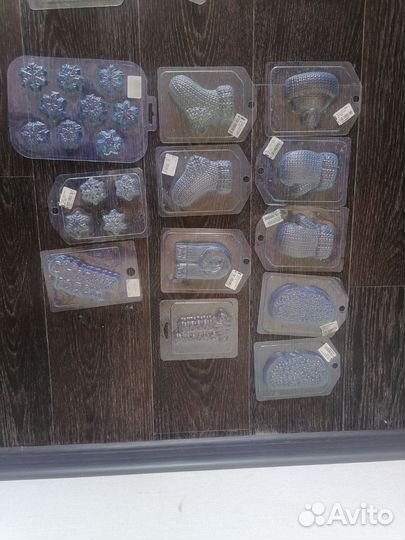 Пластиковые формы для мыла