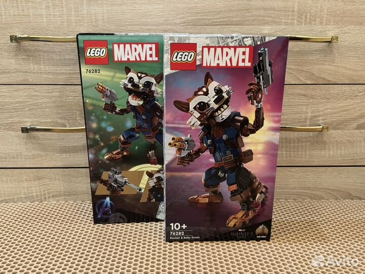 Новый Lego Marvel Енот 76282