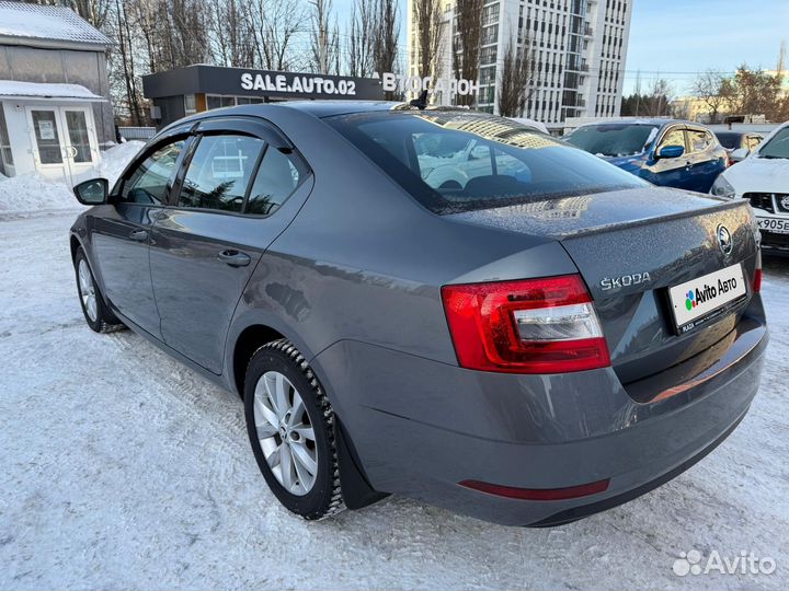 Skoda Octavia 1.8 AMT, 2018, 107 254 км