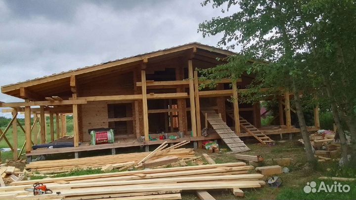 Строительство деревянных домов и сооружений