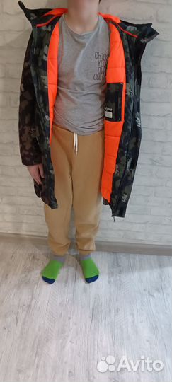 Куртка пальто зима мальчик 146