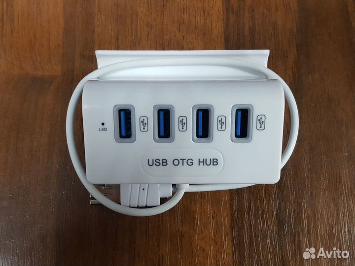 Концентратор\Хаб 4 порта USB3.0-OTG
