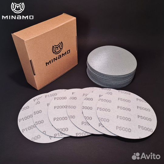 Круги Minamo 150мм от P1000-P5000 для полировки