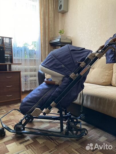Санки-коляска Ника 7-8к