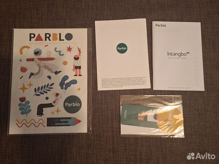Графический планшет parblo Intangbo M