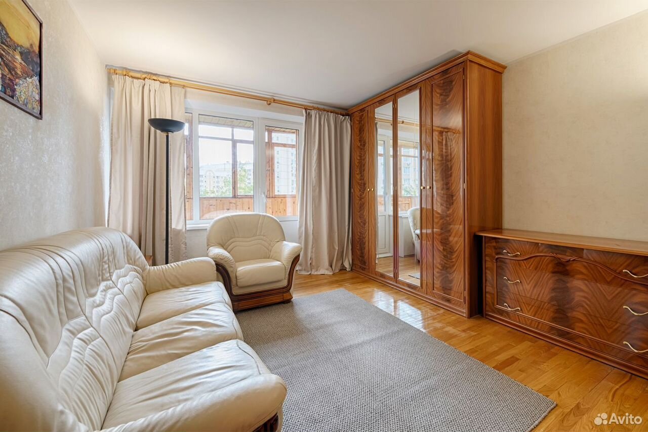 1-комнатная квартира, 35 м² — фото 1