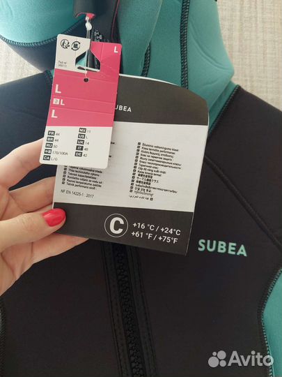 Гидрокостюм женский 5 мм